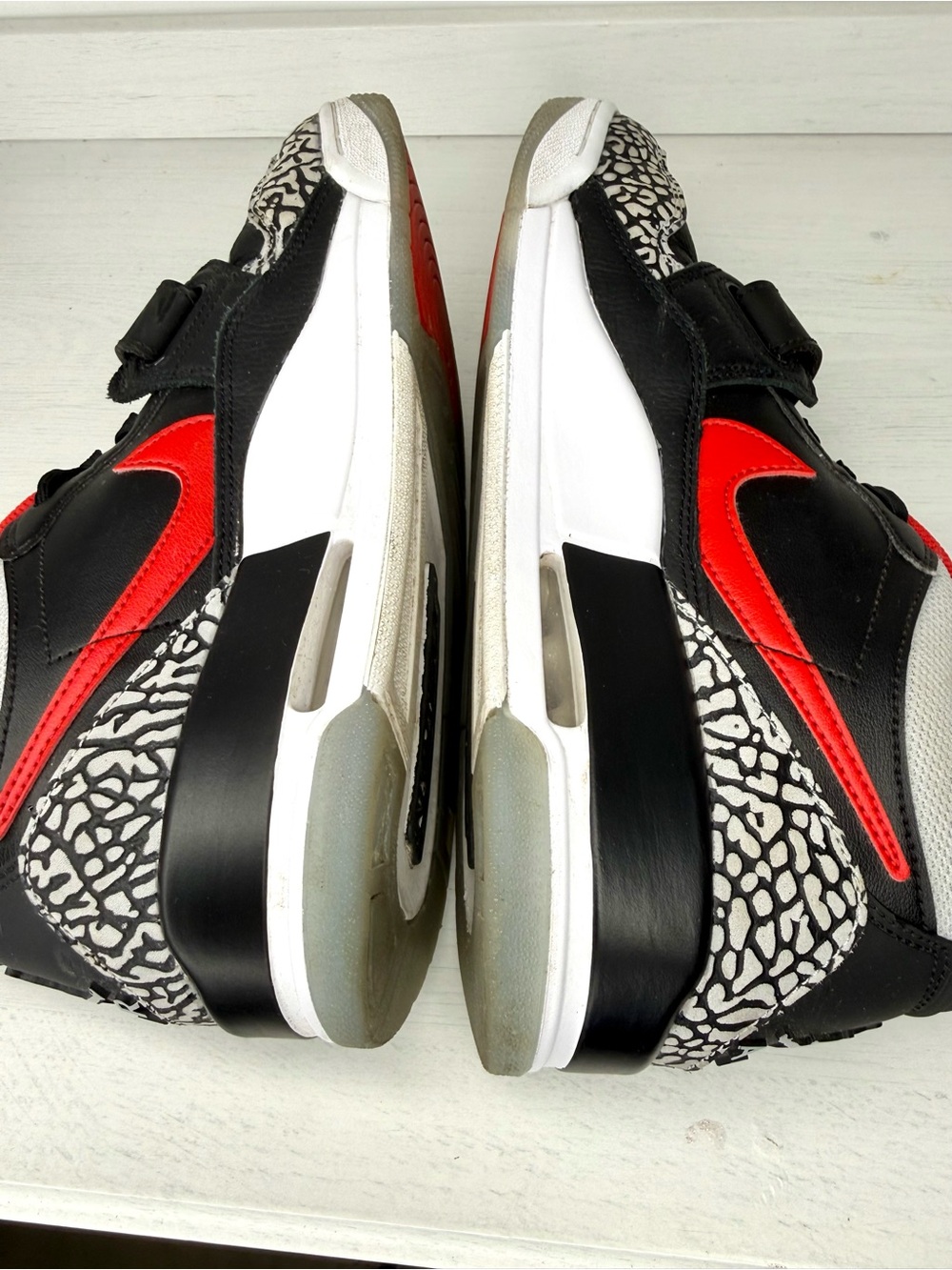 Nike Air Jordan Legacy 312 Low Chicago Flag Sneakers - Men's Size 9 - Picture 5 of 7
